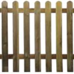 Staccionata steccato recinzione cm 100x180